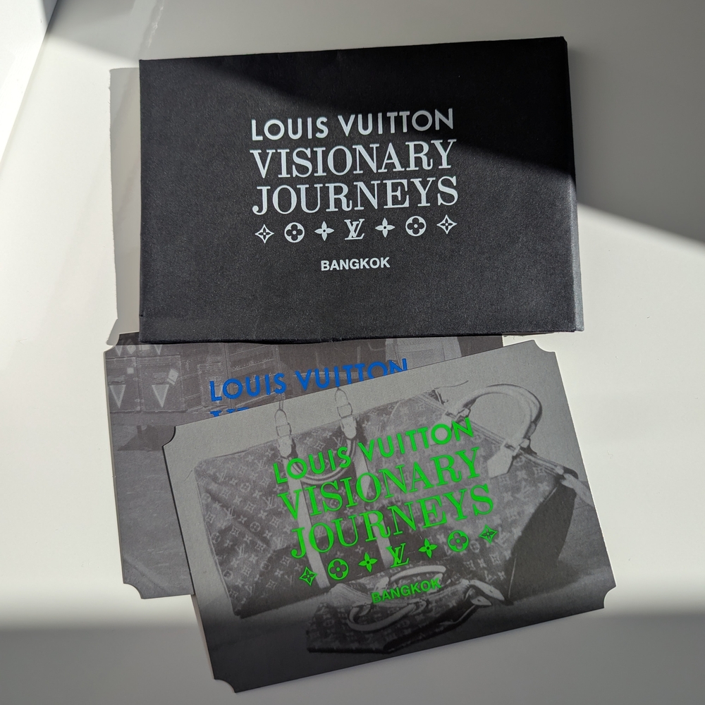 Louis Vuitton Visionary Journeys Bangkok Postcard Set